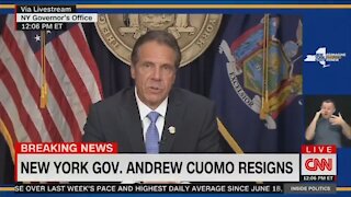 Gov Andrew Cuomo Resigns From Office