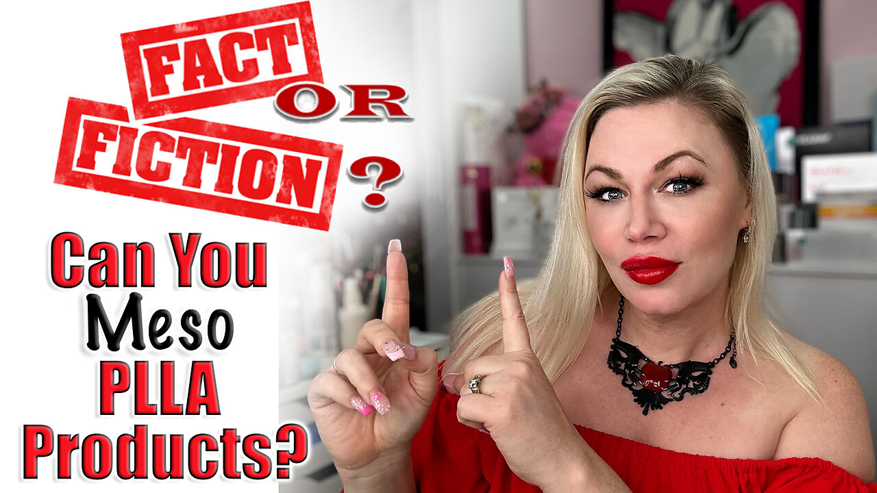 Fact Or Fiction? Can You Meso PLLA Products? | Code Jessica10 Save You ...