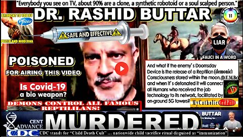 DR. RASHID BUTTAR MURDERED for AIRING This VIDEO - (See related info and links in description)