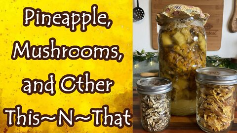 Pineapple, Mushrooms, and Other This~N~That