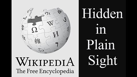 Wikipedia: Hidden in Plain Sight
