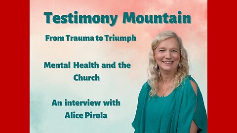 Mental Health and the Church with Alice Pirola
