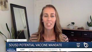 SDUSD potential vaccine mandate