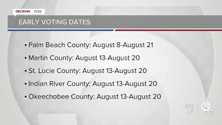 Early voting for 2022 primary begins in Palm Beach County