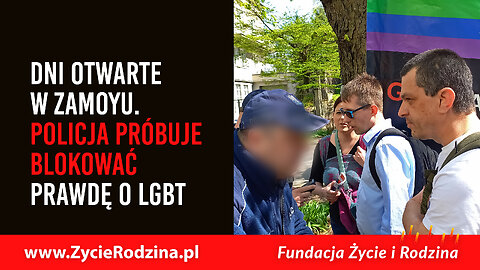 Dni Otwarte w Zamoyu. Policja próbuje blokować prawdę o LGBT