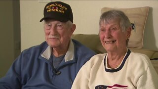 End of WWII was beginning of 72+ years of marriage