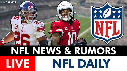 LIVE: NFL Rumors On DeAndre Hopkins, Saquon Barkley & Josh Jacobs
