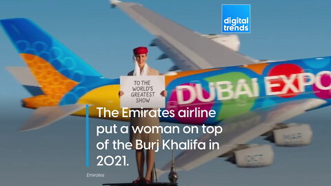 Watch Emirates’ new daredevil ad shot by a drone