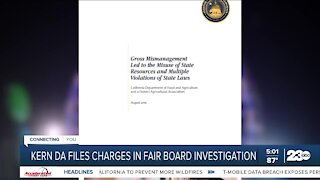 Kern County District Attorney's office files charges in fair board investigation