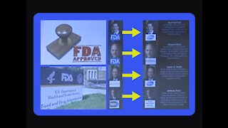 FDA, NIH people end up being employed by Big Pharma