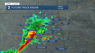 More storms overnight