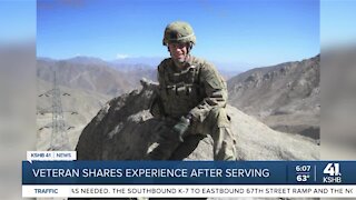 Veteran shares experience after serving