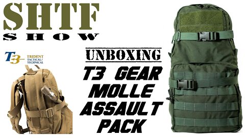 Unboxing: T3 MOLLE Assault Pack