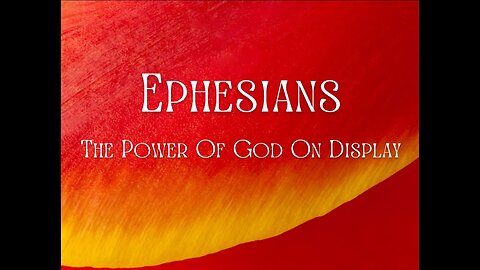 Walk in the Spirit - Ephesians 5:18-21