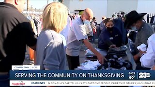 Serving the Bakersfield community on Thanksgiving