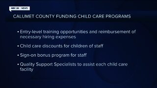 Calumet County uses ARPA funds to support child care programs