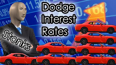 Dodge Interest Rates Bubble - Interest rates for auto loans GO UP HIGH! FJB