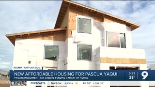 Pascua Yaqui tribe builds new affordable housing development