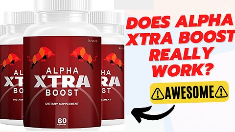 ⚠️ALPHA XTRA BOOST -【ALERT AND WARNING!】ALPHA XTRA BOOST Supplement - Alpha Xtra Boost Review 2023⚠️