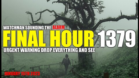 FINAL HOUR 1379 - URGENT WARNING DROP EVERYTHING AND SEE - WATCHMAN SOUNDING THE ALARM