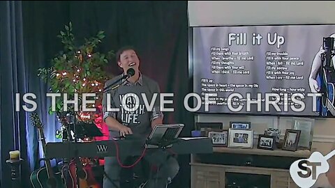 "Fill it Up" | LIVE Lyric/Spontaneous Worship Video | Shawn Thomas | Album Release Concert Footage