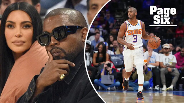 Kanye West claims he 'caught' Kim Kardashian with Chris Paul in wild Twitter rant