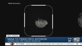 NASA to crash into asteroid