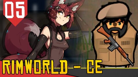 Waifu RAPOSA - Rimworld Combat Extended #05 [Série Gameplay PT-BR]