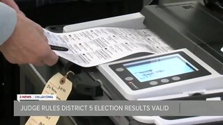 Judge rules District 5 election results