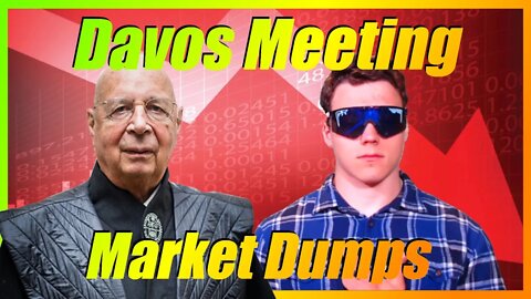 Davos Meeting Today. Stocks Crushed Again! Crypto Backslides! - Crypto News Today