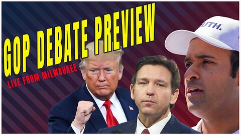 Impact of Trump NOT Being At GOP Debate | Live Debate Preview From Milwaukee | Ep 611