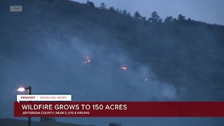 Evacuations lifted in Jefferson County after brush fire erupts near C-470 and Kipling