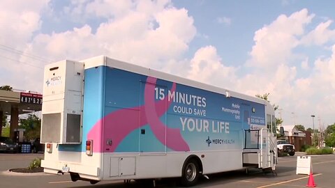 'Moonlight mammograms': Mercy Health stays open later to help screen for breast cancer