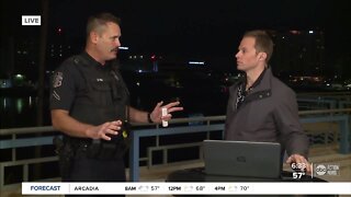 Officer Roy Paz talks Gasparilla safety