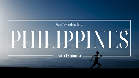 Pressing Toward the Prize | Pastor Kurt Espinoza