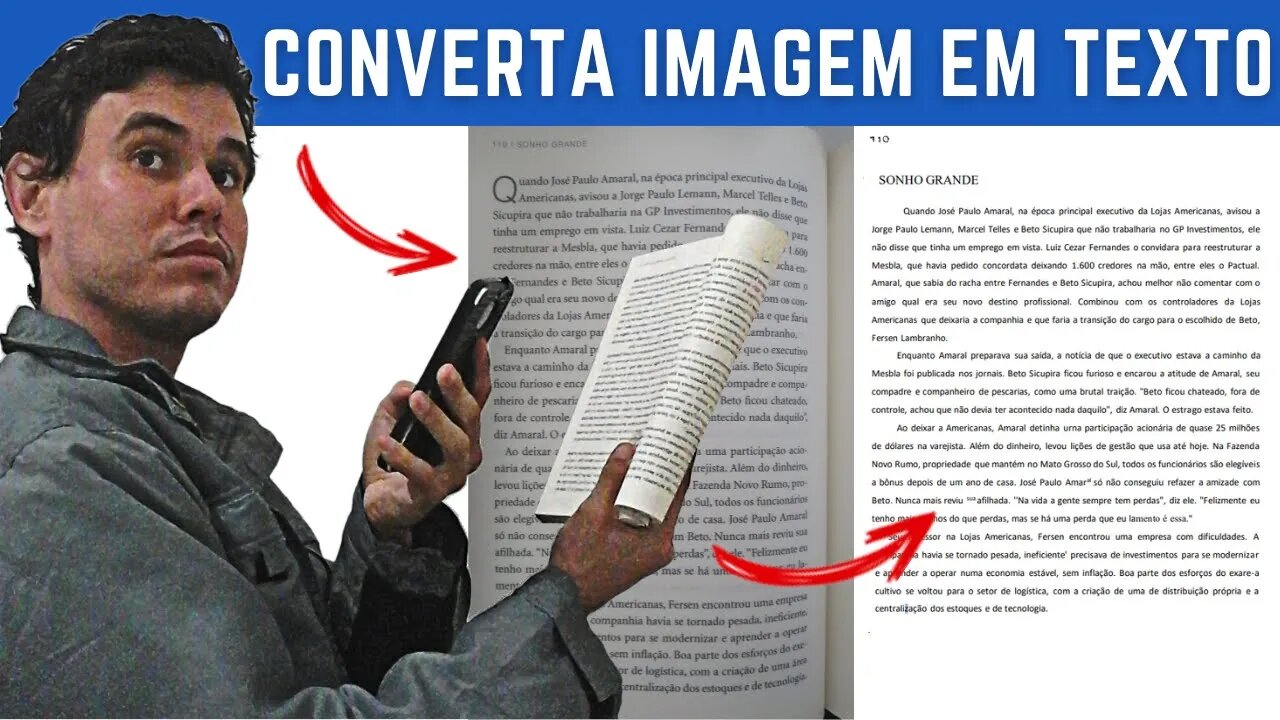 Como Converter Um Documento Digitalizado Ou Imagem Em Texto No Word 6481