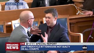 Kyle Rittenhouse found not guilty on all charges in homicide case