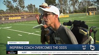 San Diego high school coach with rare disability perseveres