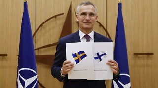 NATO Chief Hails 'Historic Moment' As Finland, Sweden Apply