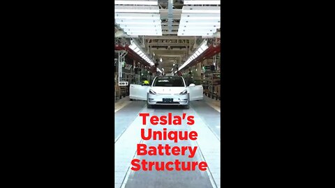 How Tesla's batteries are uniquely structured