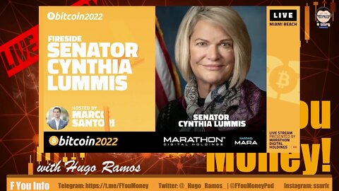 F You Money! | Bitcoin 2022 Miami - Cynthia Lummis - Fireside