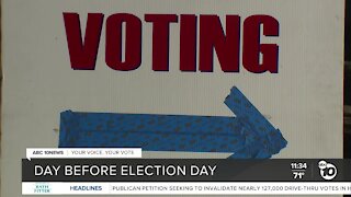 County prepares for in-person voting on Election Day