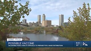 Oklahoma prepares for possible mass distribution of COVID-19 vaccine