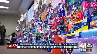 Feminine hygiene product drive helps local women