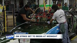 GM strike planned for midnight