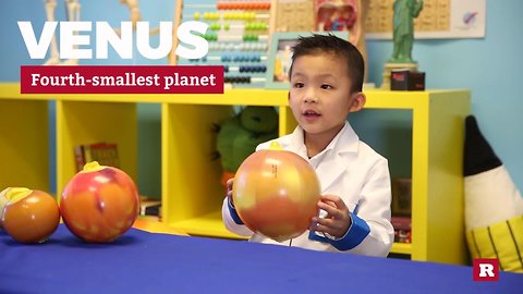4-year-old genius explains the planets in our solar system | Anson's Answers