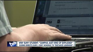 Gov. Cuomo directs SUNY, CUNY schools to 'distance-learning'