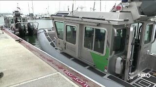 Customs and border patrol unveil two new boats