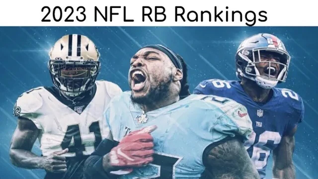 2023 NFL RB Rankings Wacky Wisdom Sports nfl sports football