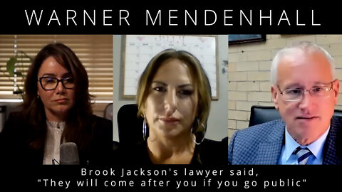 Brook Jackson's lawyer said, "They will come after you if you go public"